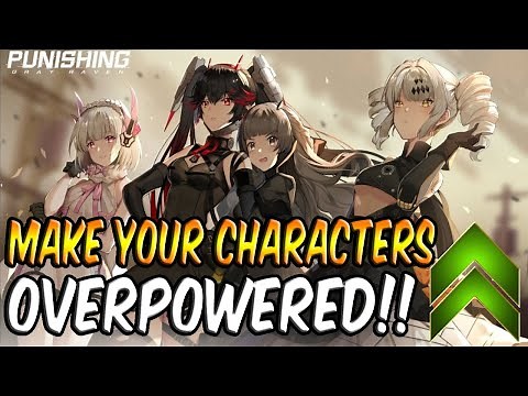 MOST EFFICIENT Way to use RESOURCES, LEVEL UP CHARACTERS, & BOOST BP | Punishing Gray Raven