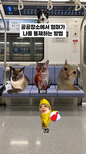 공공장소에서 엄마가 나를 통제하는 방법 😱