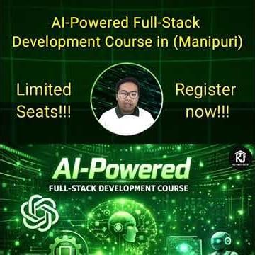 AI-Powered Full-Stack Development Course in Manipuri (Offline) Launched. Register now!!! #shorts