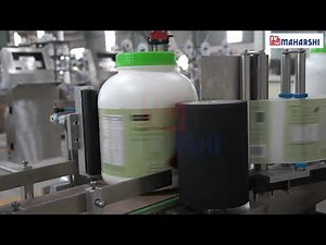 Big Jar Labelling Machine | Automatic Labelling Machine | High Speed Bottle Labelling