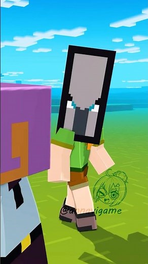 How to use ominous banner 邪悪な村人の旗‌の使い道 #マイクラアニメ #minecraftanimation #minecraft