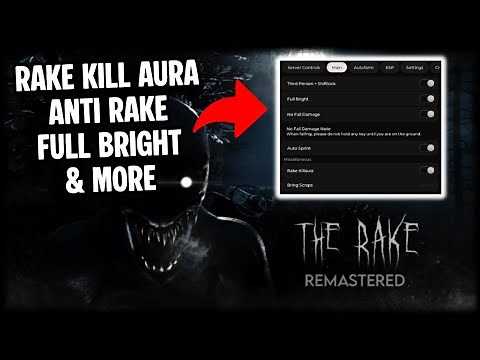 The Rake REMASTERED Script *NO KEY* | Auto Farm | Anti Rake | Ranke Kill Aura | Bright | Inf Stam