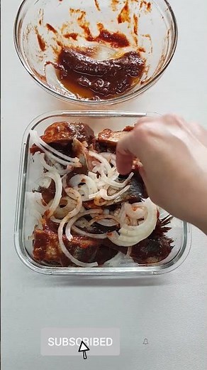 #Shorts Spicy Herring with Tomato Sauce