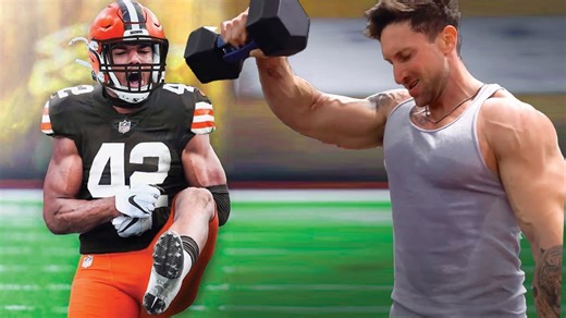 Train like an NFL linebacker and gain serious strength
