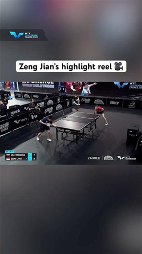 An absolute showstopper 🤩 #WTTZagreb #TableTennis