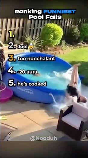 Ranking The FUNNIEST Pool Fails
