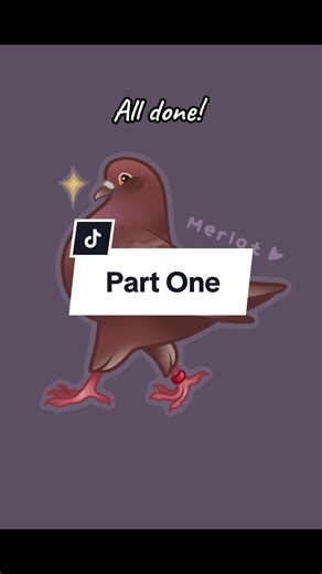 Drawing My Favorite Pigeon: Part 1 Featuring Merlot