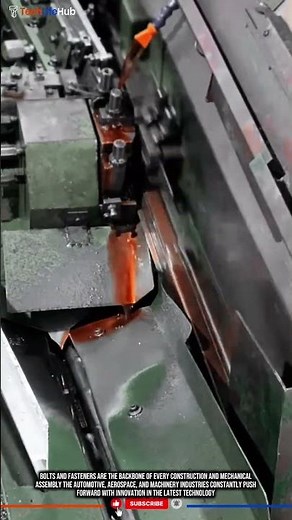 Innovation Technology Automatic Cold Forging Bolt Machine: Fast & Precise Production #tech