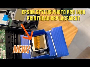 How To Replace the Print Head in an Epson Stylus Photo 1400