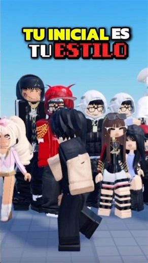 Tu inicial es tu estilo en “Roblox” #parati #roblox #robloxedit #fly #juegosreales #edit #roblox