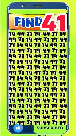 Can You Beat This Hidden 41 Challenge? 🧠🔍
