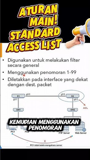 How to Configure a Standard Access List in Cisco Packet Tracer! A Must-Know
