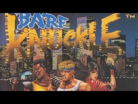 Bare Knuckle (Genesis) - Axel / 2P Hardest Solo / No Weapons / No Hit Walkthrough