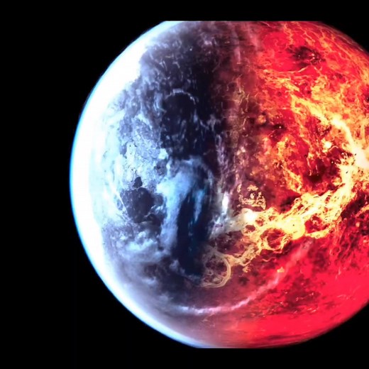 ❄️ Exploring Gliese 436B: The Burning Ice Planet! This alien world's scorching surface defies expectations, with ice that stays solid due to intense heat. ️敖 Discover more about this fascinating paradox!  #Gliese436B #BurningIcePlanet #AlienWorlds | Ziran Science | Facebook