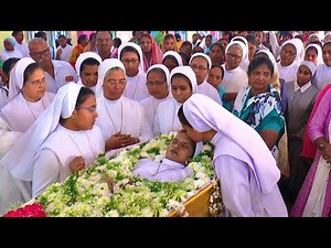 FUNERAL PROCESSION OF SISTER MARY USHA KOSANAM FMSC IN VIJAYAWADA