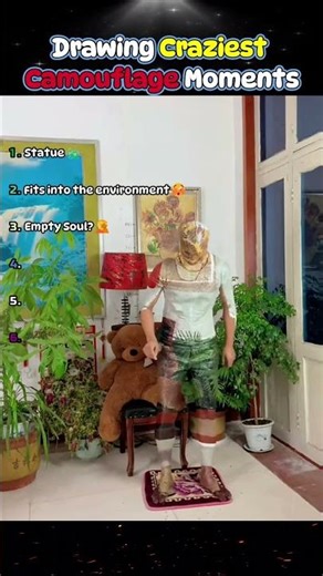 Drawing Craziest Camouflage Moments 😰 😰