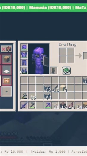 minggu hari ini tapi main minecraft indonesia youtube sekarang #shorts #viral #trending #minecraft