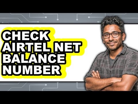 How to Check Airtel Net Balance Number (full Guide)