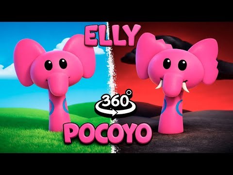 360° VR My Sprunki OC꞉ Elly (from Pocoyo) in 4K