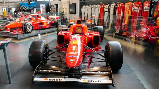 The incredible Formula 1 collection owned by Michael Schumacher