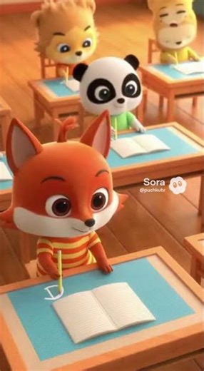 Learn ABC with Animals 🦒 | Baby Giraffe School D-E/Kids Alphabet Song