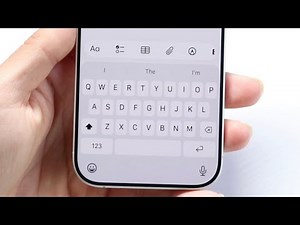 How To FIX iPhone Keyboard Not Typing!