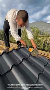 Cutting Metal Roofing with a Grinder: Do It Like a Pro!