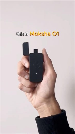 This is Moksha O1 — A Better Way to Calm Your Mind (Breathwork Device)