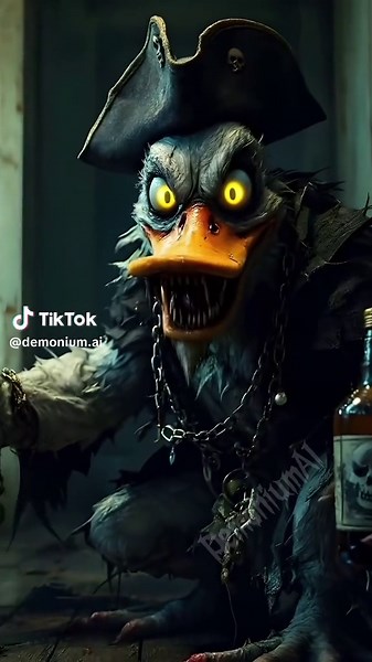 Le canard pirate terrifiant : oserez-vous le défier ?