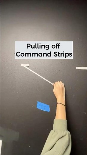 How to Take Down Command Strips Without Damage!