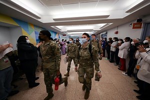 From Coney Island to Grand Rapids, Military Medical Teams Fan Out to Battle COVID