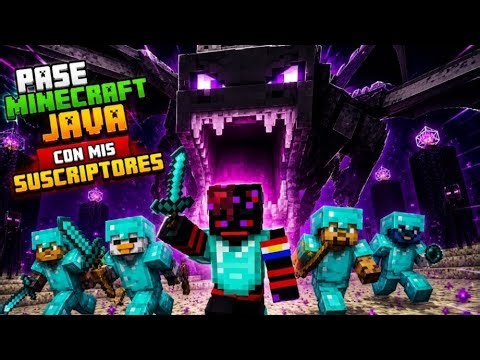 🔴ME PASO MINECRAFT JAVA EN ANDROID POR PRIMERA VEZ CON MIS SUSCRIPTORES (Me Vuelvo Loco)