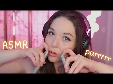 ASMR 🤍 Close-up Super Intense Mouth Sounds for Instant Sleep 🤍 Deep Purring & Scratching