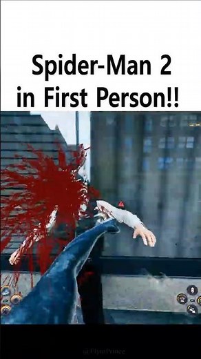 Spider-Man 2 but its First Person!!