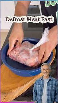 5-Minute Meat Thaw Hack (No Microwave Needed!) #kitchenhacks #cookingtips #foodshorts #lifehacks