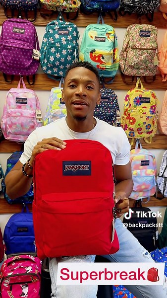 JanSport Superbreak: Trendy Backpack for Trinidad Teens