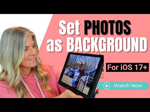 iPad for Beginners: Change Lock & Home Screen Wallpaper Easily (iOS 17+)