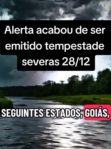 Alerta para Tempestades Severas no Brasil