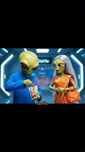 Aliens Try INDIAN Snacks For First Time?! 👽🌶️ #shorts #viral #food
