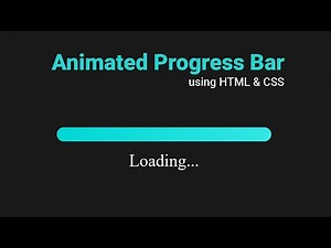 Master Animated Progress Bars with HTML & CSS: Easy Step-by-Step Tutorial 2025 #coding #html #css