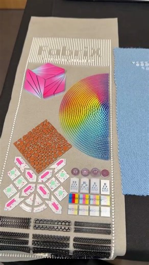 Multi color 3D Printing on Textile by Stsratasys machines