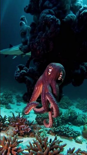 Shark vs Octopus – The Ultimate Underwater Battle! | Wild Versus #shark