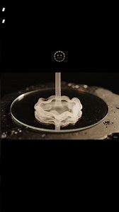 【ASMR】🫥 Slow Smoke Ring on Mirror – 鏡に落ちる煙の輪 – ゆっくり広がる渦 ASMR Vortex #ai #asmr