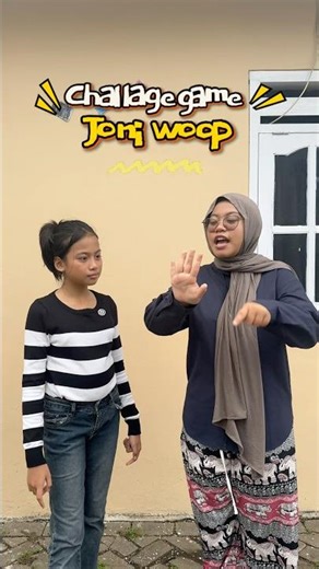 CHALLENGE GAME JONI WOOP #funny