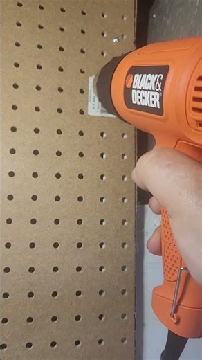 How to Remove Stickers #diy#heat gun #stickers,#pegboard