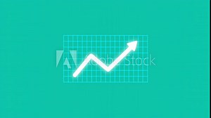 Simple graph bar icon illustrates data visualization. Represents metrics, analysis, and performance tracking Business growth concept, business up,