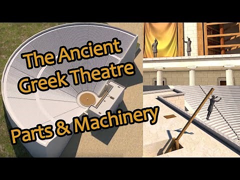 The Ancient Greek Theatre - Parts and Machinery (3D)