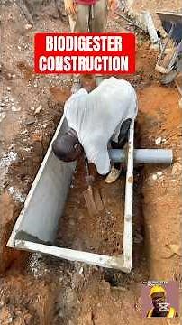 How to construct a biodigester #biodegradable #construction