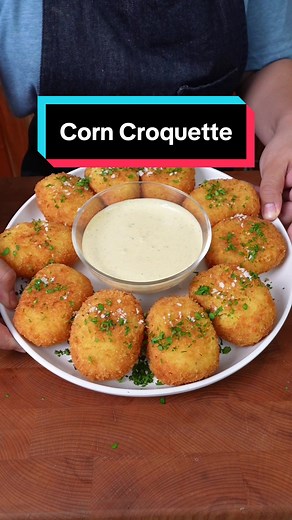 Cheesy Corn Croquette Recipe - Easy and Delicious