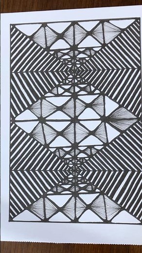 Easy Zentangle Patterns 💗 Fun Drawing 💗 Autistic Artist 💗 Hobby Art 💗 May 6